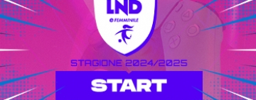 Al via la 6^ edizione del Campionato eFemminile della Lega Nazionale Dilettanti