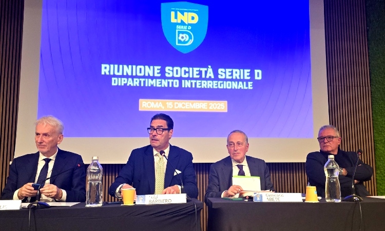 Serie D: conclusa la riunione dei club, focus sugli under in campo, nuovi servizi online, ticketing e media report