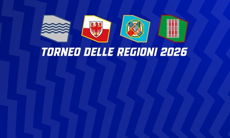 Torneo delle Regioni, le protagoniste del Girone C: Basilicata, Bolzano, Lazio e Umbria