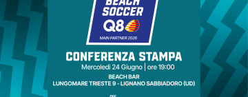 Lignano Sabbiadoro, ventidue anni di Beach Soccer. Il 24 Giugno la Conferenza Stampa 